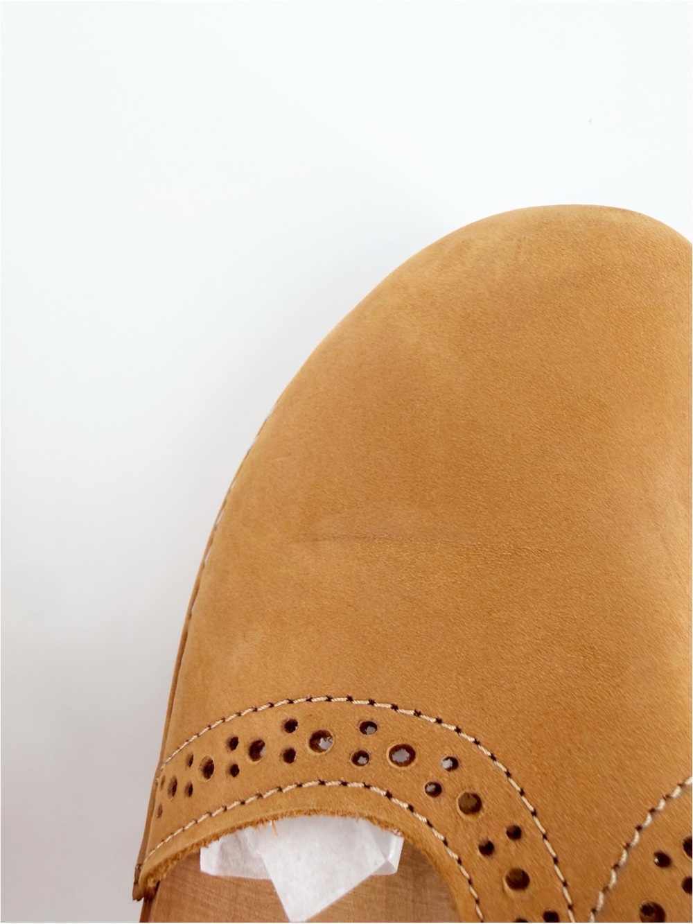 Bjork CLARA Swedish Wooden Clogs Sandals in Camel Nubuck - Picture 9 of 9